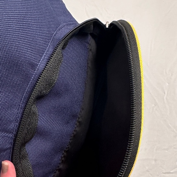 Mighty Mac University of Michigan Wolverines logo blue and yellow mini backpack - Picture 2 of 11